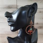 Pendantes bronze Isolde