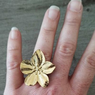 Bague dorée Nour