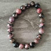 Bracelet en perles Rhodonite