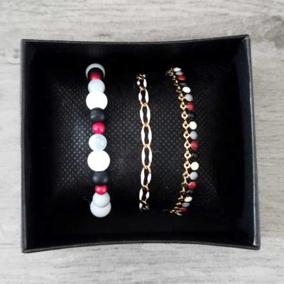 Coffret 3 bracelets Sheila