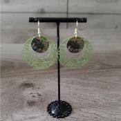 Pendantes dorées Saphira