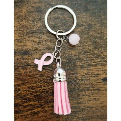 Porte clés Octobre rose Eva