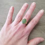 Bague dore Mlissa