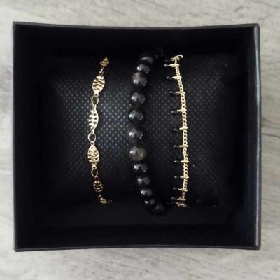 Coffret 3 bracelets Luna