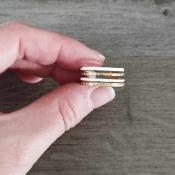 Bague dorée Apolline