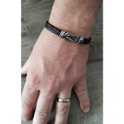 Bracelet en cuir Jarod
