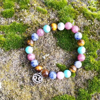 Bracelet signe astrologique "Cancer"