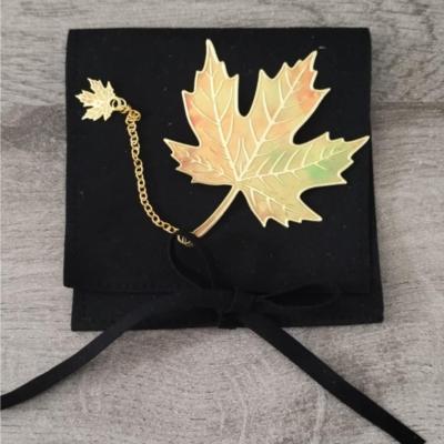 Marque Page feuille automnale