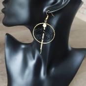 Pendantes dorées Emmy