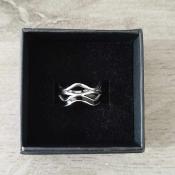 Bague argentée Axelle