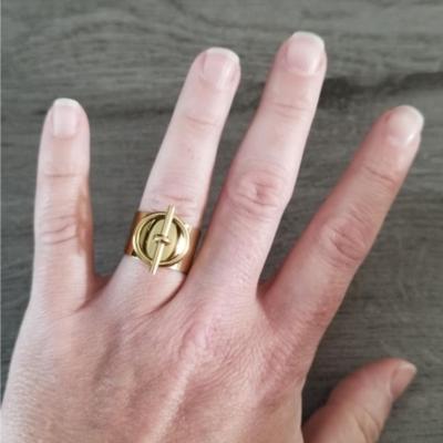 Bague dorée Arwen