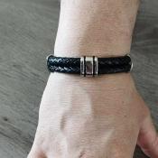 Bracelet en cuir Samuel