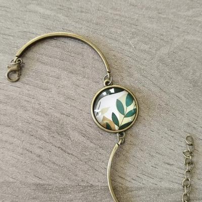Bracelet plat bronze Elodie