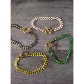 Bracelet chaîne en acier inoxydable Cyrille