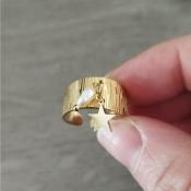 Bague dorée Diane