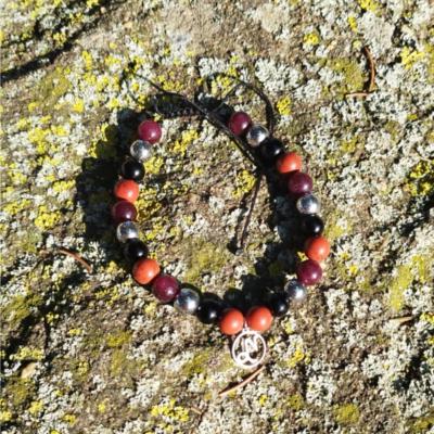 Bracelet cordon signe astrologique "Capricorne"
