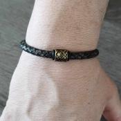 Bracelet en cuir Marcos