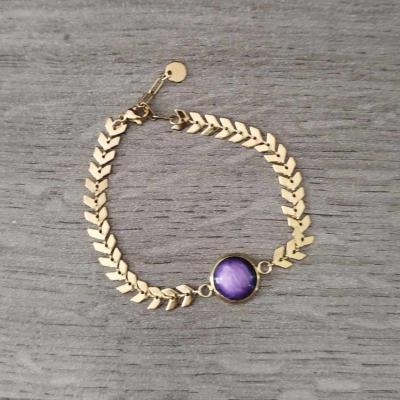 Bracelet doré Roxane