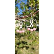 Pendantes octobre rose