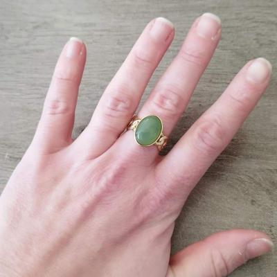 Bague dorée Mélissa