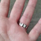 Bague argentée Arya