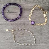 Coffret 3 bracelets Abigaïl