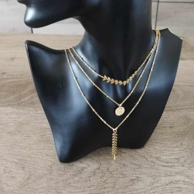 Collier doré Alyssa