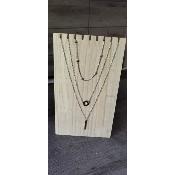 Collier argenté Kiara