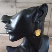 Pendantes bronze Ambrine