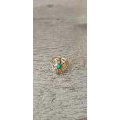 Bague ajustable dorée Thaïs