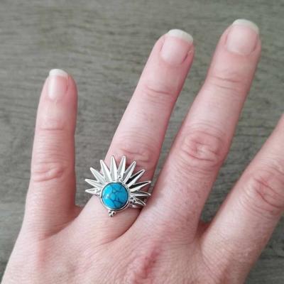 Bague argentée Amélie