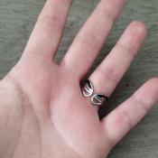 Bague argentée Axelle