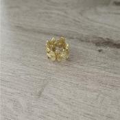 Bague dorée Isia