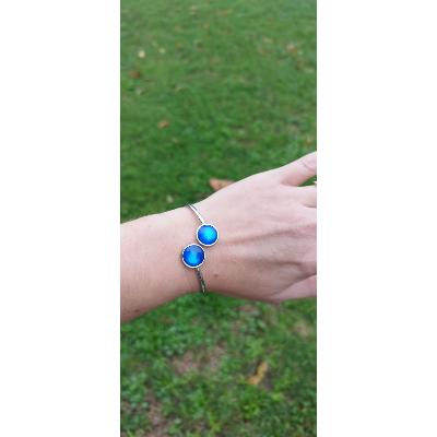 Bracelet argenté Emeline