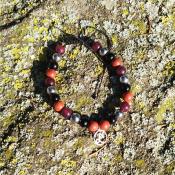 Bracelet cordon signe astrologique "Capricorne"