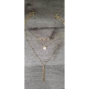Collier doré Alyssa