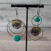 Pendantes dpareilles bronze Alexia