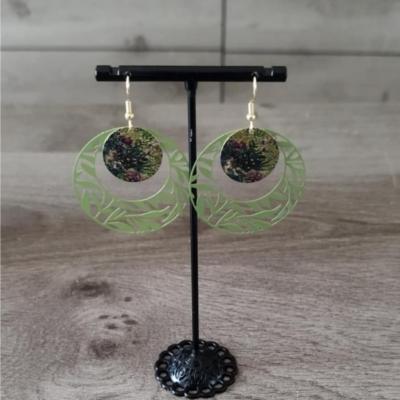 Pendantes dorées Saphira