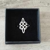 Bague argentée Assia