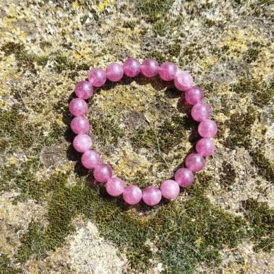 Bracelet "Confiance en soi" en Lépidolite