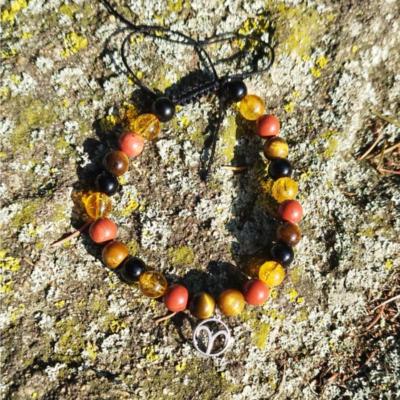 Bracelet cordon signe astrologique "Bélier"