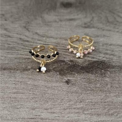 Bague dorée Maélie