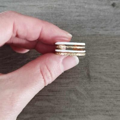 Bague dorée Apolline