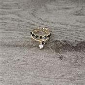Bague dorée Maélie