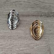 Bague argentée Marjorie