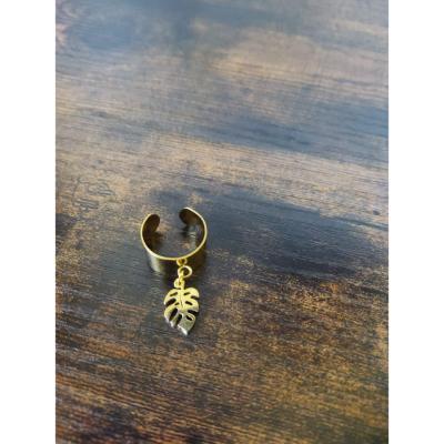 Bague pendentif doré Lisa