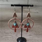 Pendantes bronze Isolde