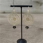 Pendantes dorées Florence