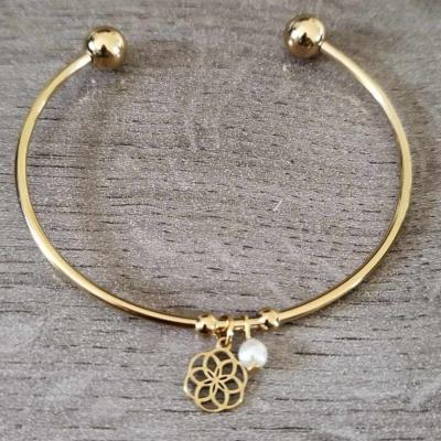 Bracelet doré Miley