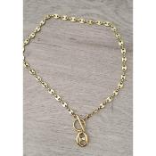 Collier doré Isalys